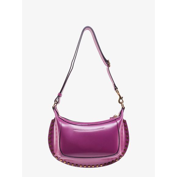 ISABEL MARANT WOMAN Leather shoulder bag with metal studs - Picture 2 of 5